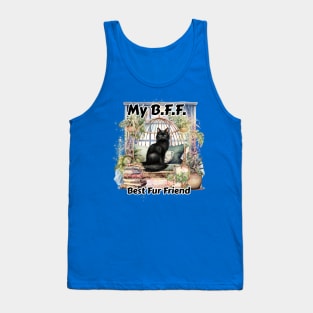 My B.F.F. Black Cat Tank Top